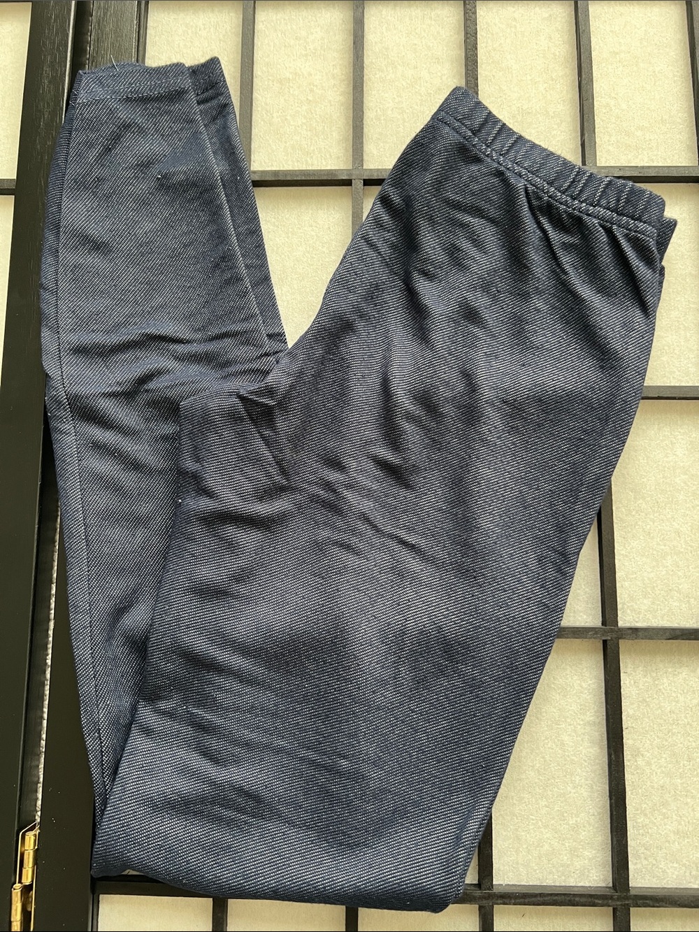 Men's Elastic-Waist Knit Pants - Navy